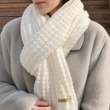 New Design Thick Knitted Scarf