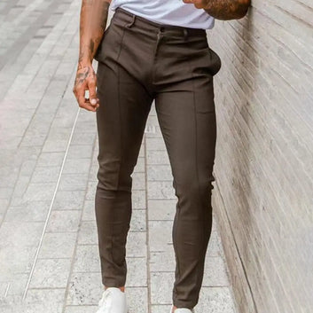 Breathable Slim Fit Business Trousers